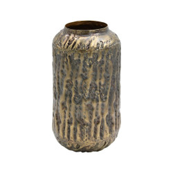 ΜΕΤΑΛΛΙΚΟ ΔΙΑΚΟΣΜΗΤΙΚΟ ΒΑΖΟ  FL7825 ΜΠΡΟΝΖΕ ΧΡΩΜΑ 15x29εκ