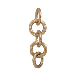 ΜΕΤΑΛΛΙΚΟ ΔΙΑΚΟΣΜΗΤΙΚΟ  Chain ΧΡΥΣΟ ΧΡΩΜΑ 10x10x34εκ