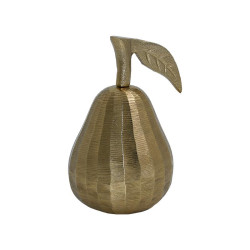 ΜΕΤΑΛΛΙΚΟ ΔΙΑΚΟΣΜΗΤΙΚΟ  Pear ΧΡΥΣΟ ΧΡΩΜΑ 8x14εκ