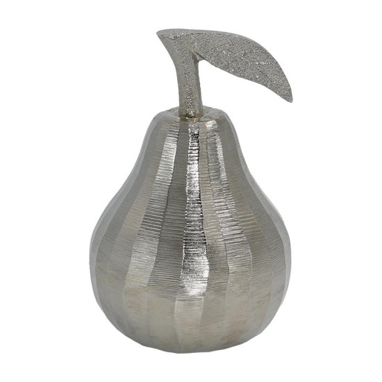 ΜΕΤΑΛΛΙΚΟ ΔΙΑΚΟΣΜΗΤΙΚΟ  Pear ΝΙΚΕΛ ΧΡΩΜΑ 11x16εκ