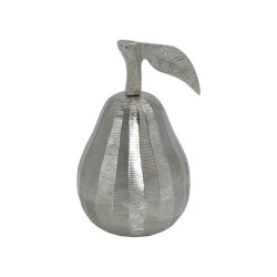 ΜΕΤΑΛΛΙΚΟ ΔΙΑΚΟΣΜΗΤΙΚΟ  Pear ΝΙΚΕΛ ΧΡΩΜΑ 8x14εκ