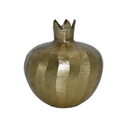 ΜΕΤΑΛΛΙΚΟ ΔΙΑΚΟΣΜΗΤΙΚΟ  Pomegranate ΧΡΥΣΟ ΧΡΩΜΑ 12x13εκ ΜΕΤΑΛΛΙΚΟ ΔΙΑΚΟΣΜΗΤΙΚΟ  Pomegranate ΧΡΥΣΟ ΧΡΩΜΑ 12x13εκ