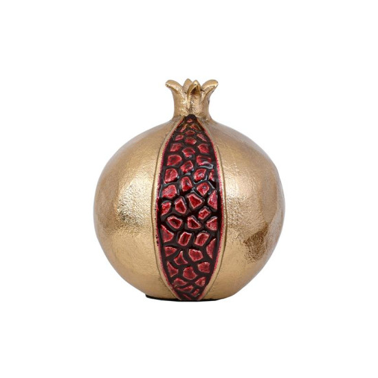 ΜΕΤΑΛΛΙΚΟ ΔΙΑΚΟΣΜΗΤΙΚΟ Pomegranate ΧΡΥΣΟ-ΚΟΚΚΙΝΟ ΧΡΩΜΑ 10x11εκ ΜΕΤΑΛΛΙΚΟ ΔΙΑΚΟΣΜΗΤΙΚΟ Pomegranate ΧΡΥΣΟ-ΚΟΚΚΙΝΟ ΧΡΩΜΑ 10x11εκ