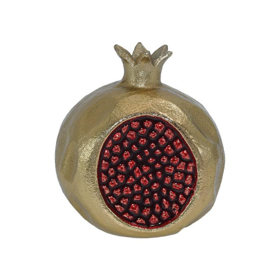 ΜΕΤΑΛΛΙΚΟ ΔΙΑΚΟΣΜΗΤΙΚΟ Pomegranate ΧΡΥΣΟ-ΚΟΚΚΙΝΟ ΧΡΩΜΑ 13x10x13εκ ΜΕΤΑΛΛΙΚΟ ΔΙΑΚΟΣΜΗΤΙΚΟ Pomegranate ΧΡΥΣΟ-ΚΟΚΚΙΝΟ ΧΡΩΜΑ 13x10x13εκ