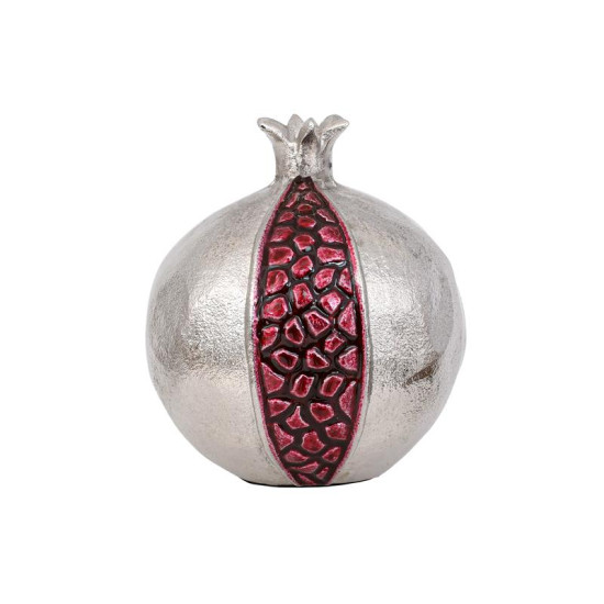 ΜΕΤΑΛΛΙΚΟ ΔΙΑΚΟΣΜΗΤΙΚΟ  Pomegranate ΝΙΚΕΛ-ΚΟΚΚΙΝΟ ΧΡΩΜΑ 10x11εκ
