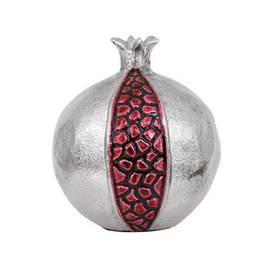 ΜΕΤΑΛΛΙΚΟ ΔΙΑΚΟΣΜΗΤΙΚΟ  Pomegranate ΝΙΚΕΛ-ΚΟΚΚΙΝΟ ΧΡΩΜΑ 12x13εκ