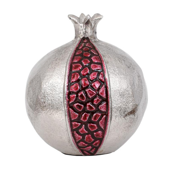 ΜΕΤΑΛΛΙΚΟ ΔΙΑΚΟΣΜΗΤΙΚΟ  Pomegranate ΝΙΚΕΛ-ΚΟΚΚΙΝΟ ΧΡΩΜΑ 13x16εκ