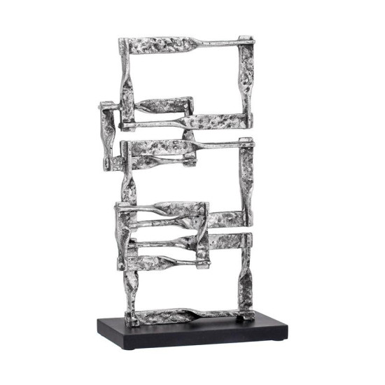 ΜΕΤΑΛΛΙΚΟ ΔΙΑΚΟΣΜΗΤΙΚΟ ΓΕΩΜΕΤΡΙΚΑ ΣΧΕΔΙΑ ΣΕ ΜΑΥΡΗ ΒΑΣΗ FL77067 ΑΣΗΜΙ ΑΝΤΙΚΕ ΧΡΩΜΑ 25x10x44εκ ΜΕΤΑΛΛΙΚΟ ΔΙΑΚΟΣΜΗΤΙΚΟ ΓΕΩΜΕΤΡΙΚΑ ΣΧΕΔΙΑ ΣΕ ΜΑΥΡΗ ΒΑΣΗ FL77067 ΑΣΗΜΙ ΑΝΤΙΚΕ ΧΡΩΜΑ 25x10x44εκ