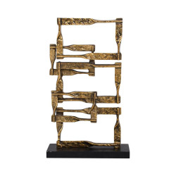 ΜΕΤΑΛΛΙΚΟ ΔΙΑΚΟΣΜΗΤΙΚΟ ΓΕΩΜΕΤΡΙΚΑ ΣΧΕΔΙΑ ΣΕ ΜΑΥΡΗ ΒΑΣΗ FL77067 ΧΡΥΣΟ ΑΝΤΙΚΕ ΧΡΩΜΑ 25x10x44εκ ΜΕΤΑΛΛΙΚΟ ΔΙΑΚΟΣΜΗΤΙΚΟ ΓΕΩΜΕΤΡΙΚΑ ΣΧΕΔΙΑ ΣΕ ΜΑΥΡΗ ΒΑΣΗ FL77067 ΧΡΥΣΟ ΑΝΤΙΚΕ ΧΡΩΜΑ 25x10x44εκ