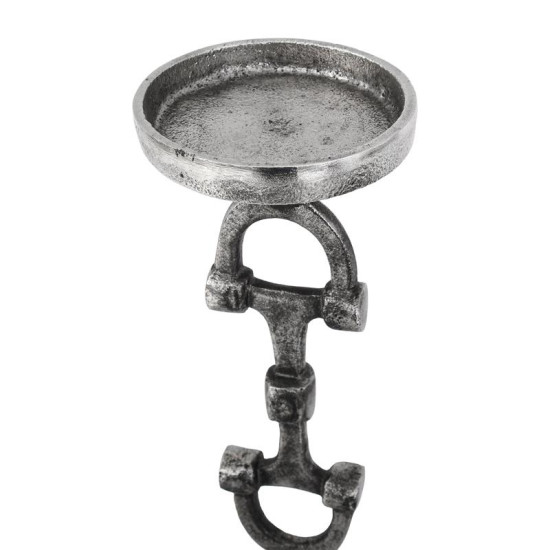 ΜΕΤΑΛΛΙΚΟ ΔΙΑΚΟΣΜΗΤΙΚΟ ΚΗΡΟΠΗΓΙΟ ΣΕ ΜΑΥΡΗ ΒΑΣΗ FL77211 ΑΣΗΜΙ ΑΝΤΙΚΕ ΧΡΩΜΑ 10x10x45εκ ΜΕΤΑΛΛΙΚΟ ΔΙΑΚΟΣΜΗΤΙΚΟ ΚΗΡΟΠΗΓΙΟ ΣΕ ΜΑΥΡΗ ΒΑΣΗ FL77211 ΑΣΗΜΙ ΑΝΤΙΚΕ ΧΡΩΜΑ 10x10x45εκ