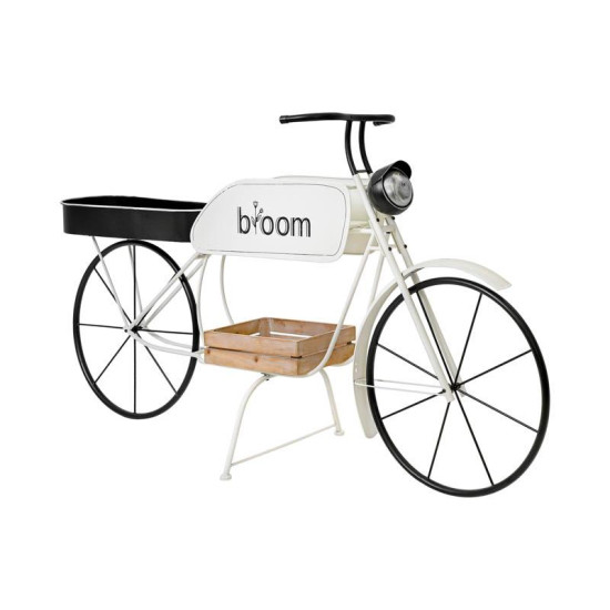 ΜΕΤΑΛΛΙΚΟ ΔΙΑΚΟΣΜΗΤΙΚΟ RETRO ΜΟΤΟΣΥΚΛΕΤΑ Bloom ΛΕΥΚΟ-ΜΑΥΡΟ ΧΡΩΜΑ 188x57x103εκ ΜΕΤΑΛΛΙΚΟ ΔΙΑΚΟΣΜΗΤΙΚΟ RETRO ΜΟΤΟΣΥΚΛΕΤΑ Bloom ΛΕΥΚΟ-ΜΑΥΡΟ ΧΡΩΜΑ 188x57x103εκ