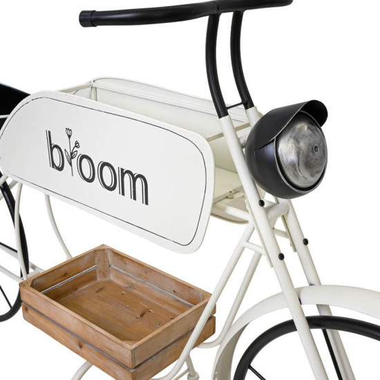 ΜΕΤΑΛΛΙΚΟ ΔΙΑΚΟΣΜΗΤΙΚΟ RETRO ΜΟΤΟΣΥΚΛΕΤΑ Bloom ΛΕΥΚΟ-ΜΑΥΡΟ ΧΡΩΜΑ 188x57x103εκ ΜΕΤΑΛΛΙΚΟ ΔΙΑΚΟΣΜΗΤΙΚΟ RETRO ΜΟΤΟΣΥΚΛΕΤΑ Bloom ΛΕΥΚΟ-ΜΑΥΡΟ ΧΡΩΜΑ 188x57x103εκ