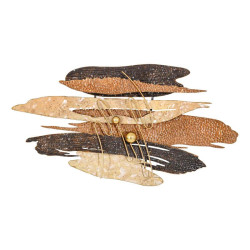 ΜΕΤΑΛΛΙΚΟ ΔΙΑΚΟΣΜΗΤΙΚΟ ΤΟΙΧΟΥ FL0673 ΚΑΦΕ-ΧΡΥΣΟ-ΜΠΕΖ ΧΡΩΜΑ 86x6x47εκ ΜΕΤΑΛΛΙΚΟ ΔΙΑΚΟΣΜΗΤΙΚΟ ΤΟΙΧΟΥ FL0673 ΚΑΦΕ-ΧΡΥΣΟ-ΜΠΕΖ ΧΡΩΜΑ 86x6x47εκ