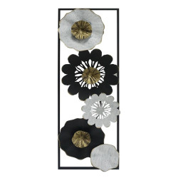 ΜΕΤΑΛΛΙΚΟ ΔΙΑΚΟΣΜΗΤΙΚΟ ΤΟΙΧΟΥ Leafs FL097 ΜΑΥΡΟ-ΧΡΥΣΟ-ΓΚΡΙ ΧΡΩΜΑ 31x4x90εκ ΜΕΤΑΛΛΙΚΟ ΔΙΑΚΟΣΜΗΤΙΚΟ ΤΟΙΧΟΥ Leafs FL097 ΜΑΥΡΟ-ΧΡΥΣΟ-ΓΚΡΙ ΧΡΩΜΑ 31x4x90εκ