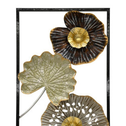 ΜΕΤΑΛΛΙΚΟ ΔΙΑΚΟΣΜΗΤΙΚΟ ΤΟΙΧΟΥ Leafs FL154 ΧΡΥΣΟ-ΓΚΡΙ-ΜΑΥΡΟ ΧΡΩΜΑ 31x2x90εκ ΜΕΤΑΛΛΙΚΟ ΔΙΑΚΟΣΜΗΤΙΚΟ ΤΟΙΧΟΥ Leafs FL154 ΧΡΥΣΟ-ΓΚΡΙ-ΜΑΥΡΟ ΧΡΩΜΑ 31x2x90εκ