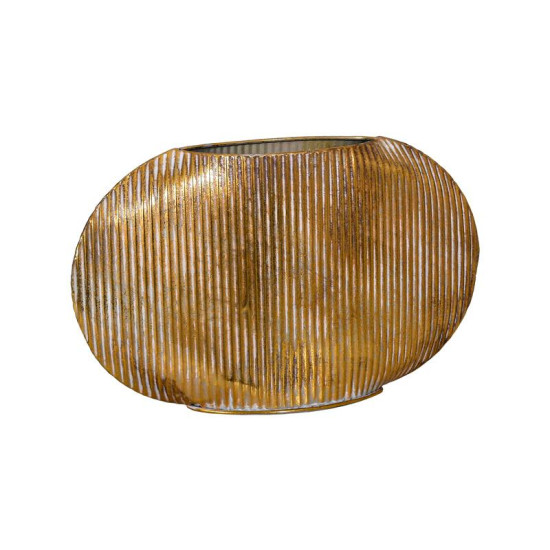 ΜΕΤΑΛΛΙΚΟ ΕΠΙΤΡΑΠΕΖΙΟ ΔΙΑΚΟΣΜΗΤΙΚΟ ΒΑΖΟ  FL0251 ΧΡΥΣΟ ΧΡΩΜΑ 37x10x25εκ ΜΕΤΑΛΛΙΚΟ ΕΠΙΤΡΑΠΕΖΙΟ ΔΙΑΚΟΣΜΗΤΙΚΟ ΒΑΖΟ  FL0251 ΧΡΥΣΟ ΧΡΩΜΑ 37x10x25εκ