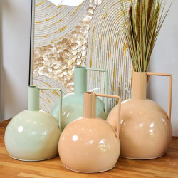 ΜΕΤΑΛΛΙΚΟ ΕΠΙΤΡΑΠΕΖΙΟ ΔΙΑΚΟΣΜΗΤΙΚΟ ΒΑΖΟ FL2051 MINT-ΛΕΥΚΟ ΧΡΩΜΑ 27x31εκ ΜΕΤΑΛΛΙΚΟ ΕΠΙΤΡΑΠΕΖΙΟ ΔΙΑΚΟΣΜΗΤΙΚΟ ΒΑΖΟ FL2051 MINT-ΛΕΥΚΟ ΧΡΩΜΑ 27x31εκ