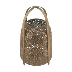 ΜΕΤΑΛΛΙΚΟ ΦΑΝΑΡΙ 232327 ΧΡΥΣΟ ΧΡΩΜΑ 21,5x21,5x34εκ ΜΕΤΑΛΛΙΚΟ ΦΑΝΑΡΙ 232327 ΧΡΥΣΟ ΧΡΩΜΑ 21,5x21,5x34εκ