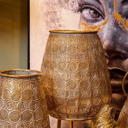 ΜΕΤΑΛΛΙΚΟ ΦΑΝΑΡΙ FL115 ΧΡΥΣΟ ΑΝΤΙΚΕ ΧΡΩΜΑ 29x60εκ ΜΕΤΑΛΛΙΚΟ ΦΑΝΑΡΙ FL115 ΧΡΥΣΟ ΑΝΤΙΚΕ ΧΡΩΜΑ 29x60εκ