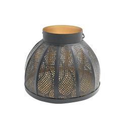 ΜΕΤΑΛΛΙΚΟ ΦΑΝΑΡΙ FL14136 ΜΑΥΡΟ-ΧΡΥΣΟ ΧΡΩΜΑ 20x18εκ ΜΕΤΑΛΛΙΚΟ ΦΑΝΑΡΙ FL14136 ΜΑΥΡΟ-ΧΡΥΣΟ ΧΡΩΜΑ 20x18εκ