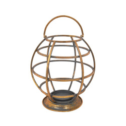 ΜΕΤΑΛΛΙΚΟ ΦΑΝΑΡΙ 26.5x38.5εκ ΜΕΤΑΛΛΙΚΟ ΦΑΝΑΡΙ 26.5x38.5εκ