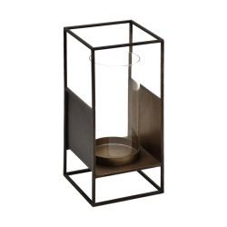 ΜΕΤΑΛΛΙΚΟ ΚΗΡΟΠΗΓΙΟ FL054 ΜΠΡΟΝΖΕ 18x18x39εκ ΜΕΤΑΛΛΙΚΟ ΚΗΡΟΠΗΓΙΟ FL054 ΜΠΡΟΝΖΕ 18x18x39εκ