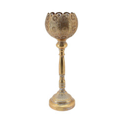 ΜΕΤΑΛΛΙΚΟ ΚΗΡΟΠΗΓΙΟ  FL245 15x15x44εκ