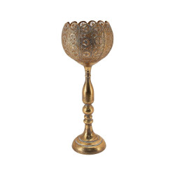 ΜΕΤΑΛΛΙΚΟ ΚΗΡΟΠΗΓΙΟ  FL245 19x19x50εκ