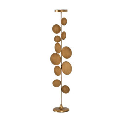 ΜΕΤΑΛΛΙΚΟ ΚΗΡΟΠΗΓΙΟ  FL610465 ΜΠΡΟΝΖΕ-ΜΑΥΡΟ ΧΡΩΜΑ 21x86εκ