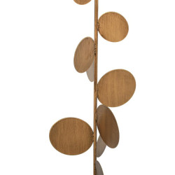 ΜΕΤΑΛΛΙΚΟ ΚΗΡΟΠΗΓΙΟ  FL610465 ΜΠΡΟΝΖΕ-ΜΑΥΡΟ ΧΡΩΜΑ 21x86εκ