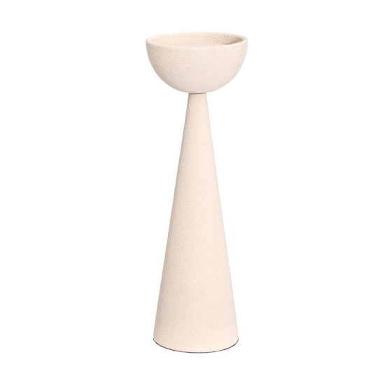 ΜΕΤΑΛΛΙΚΟ ΚΗΡΟΠΗΓΙΟ  FL620120 ΚΡΕΜ ΧΡΩΜΑ 11x34εκ