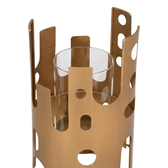 ΜΕΤΑΛΛΙΚΟ ΚΗΡΟΠΗΓΙΟ  FL630297 ΧΡΥΣΟ ΧΡΩΜΑ 15x29εκ