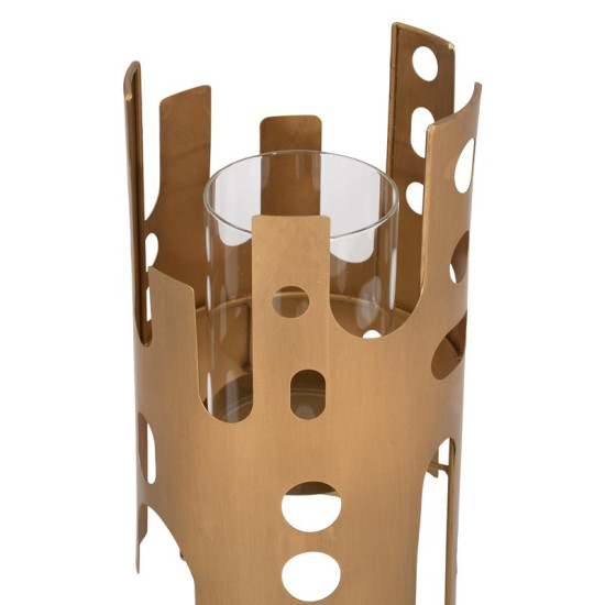 ΜΕΤΑΛΛΙΚΟ ΚΗΡΟΠΗΓΙΟ  FL630298 ΧΡΥΣΟ ΧΡΩΜΑ 15x29εκ