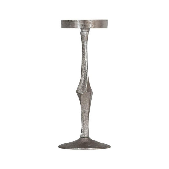 ΜΕΤΑΛΛΙΚΟ ΚΗΡΟΠΗΓΙΟ  FL7529 ΝΙΚΕΛ ΧΡΩΜΑ 10x10x26εκ