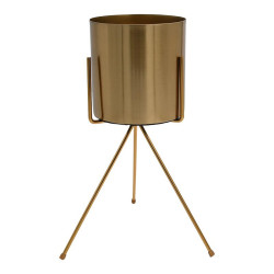 ΜΕΤΑΛΛΙΚΟ ΚΗΡΟΠΗΓΙΟ  FL8371 ΜΠΡΟΝΖΕ ΧΡΩΜΑ 15x15x32εκ