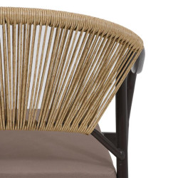 ΜΕΤΑΛΛΙΚΟ ΣΕΤ ΚΗΠΟΥ 4 ΤΜΧ 2133 ΚΑΦΕ 124x62x77εκ ΜΕΤΑΛΛΙΚΟ ΣΕΤ ΚΗΠΟΥ 4 ΤΜΧ 2133 ΚΑΦΕ 124x62x77εκ