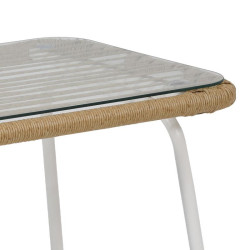 ΜΕΤΑΛΛΙΚΟ ΣΕΤ ΚΗΠΟΥ 4 ΤΜΧ 2133 ΛΕΥΚΟ 124x62x77εκ ΜΕΤΑΛΛΙΚΟ ΣΕΤ ΚΗΠΟΥ 4 ΤΜΧ 2133 ΛΕΥΚΟ 124x62x77εκ