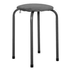 ΜΕΤΑΛΛΙΚΟ ΣΚΑΜΠΟ  529 ΓΚΡΙ ΧΡΩΜΑ 31x45εκ