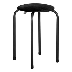 ΜΕΤΑΛΛΙΚΟ ΣΚΑΜΠΟ  529 ΜΑΥΡΟ ΧΡΩΜΑ 31x45εκ