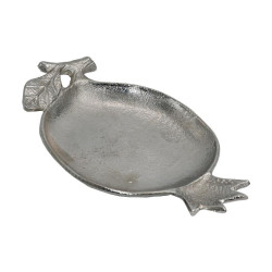 ΜΕΤΑΛΛΙΚΟΣ ΔΙΑΚΟΣΜΗΤΙΚΟΣ ΔΙΣΚΟΣ  Pomegranate ΝΙΚΕΛ ΧΡΩΜΑ 26x16x4εκ