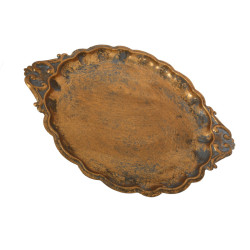 ΜΕΤΑΛΛΙΚΟΣ ΔΙΣΚΟΣ  ΧΡΥΣΟΣ 37x30.5x5εκ ΜΕΤΑΛΛΙΚΟΣ ΔΙΣΚΟΣ  ΧΡΥΣΟΣ 37x30.5x5εκ