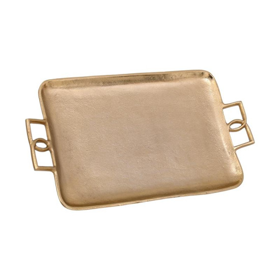 ΜΕΤΑΛΛΙΚΟΣ ΔΙΣΚΟΣ  FL14728 ΧΡΥΣΟ ΧΡΩΜΑ 41x21x4εκ