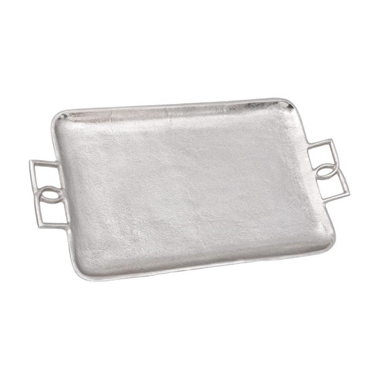 ΜΕΤΑΛΛΙΚΟΣ ΔΙΣΚΟΣ  FL14728 ΝΙΚΕΛ ΧΡΩΜΑ 41x21x4εκ