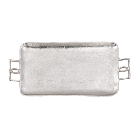 ΜΕΤΑΛΛΙΚΟΣ ΔΙΣΚΟΣ  FL14728 ΝΙΚΕΛ ΧΡΩΜΑ 41x21x4εκ