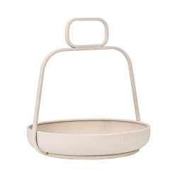 ΜΕΤΑΛΛΙΚΟΣ ΔΙΣΚΟΣ  FL620327 ΚΡΕΜ ΧΡΩΜΑ 26x25x27εκ