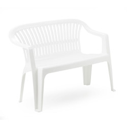 DIVA ΚΑΝΑΠΕΣ 2ΘΕΣΙΟΣ ΠΛΑΣΤ.ΛΕΥΚΟΣ 114x55x82εκ DIVA ΚΑΝΑΠΕΣ 2ΘΕΣΙΟΣ ΠΛΑΣΤ.ΛΕΥΚΟΣ 114x55x82εκ