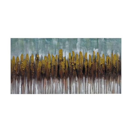 ΠΙΝΑΚΑΣ  FOREST ΣΕ ΚΑΜΒΑ ΜΕ ΞΥΛΙΝΟ ΠΛΑΙΣΙΟ 120*2.3*60 sls