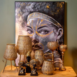 ΠΙΝΑΚΑΣ ΣΕ ΚΑΜΒΑ FL2672 WOMAN FACE ΓΚΡΙ-ΧΡΥΣΟ 90x120xεκ ΠΙΝΑΚΑΣ ΣΕ ΚΑΜΒΑ FL2672 WOMAN FACE ΓΚΡΙ-ΧΡΥΣΟ 90x120xεκ