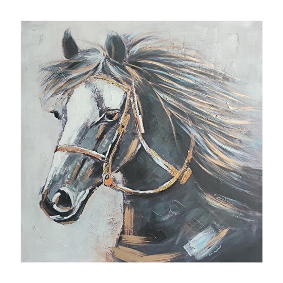ΠΙΝΑΚΑΣ ΣΕ ΚΑΜΒΑ  Horse 100x3x100εκ