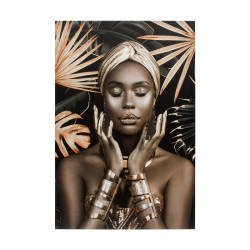 ΠΙΝΑΚΑΣ ΣΕ ΚΑΜΒΑ ΜΕ ΕΚΤΥΠΩΣΗ FL246002 ΜΑΥΡΟ-ΚΑΦΕ-ΧΡΥΣΟ 60x3x90εκ ΠΙΝΑΚΑΣ ΣΕ ΚΑΜΒΑ ΜΕ ΕΚΤΥΠΩΣΗ FL246002 ΜΑΥΡΟ-ΚΑΦΕ-ΧΡΥΣΟ 60x3x90εκ